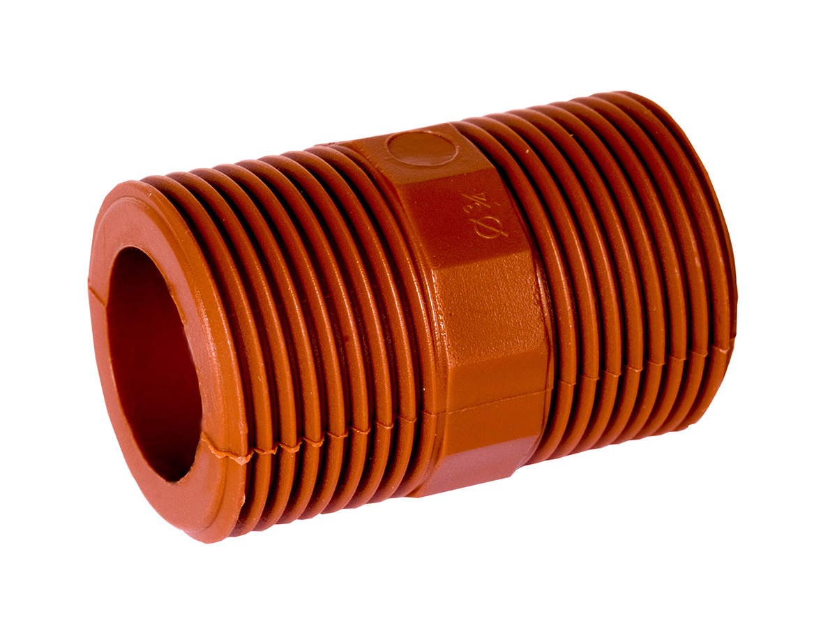 GPP threaded pipe / fittings plastic threaded pipe